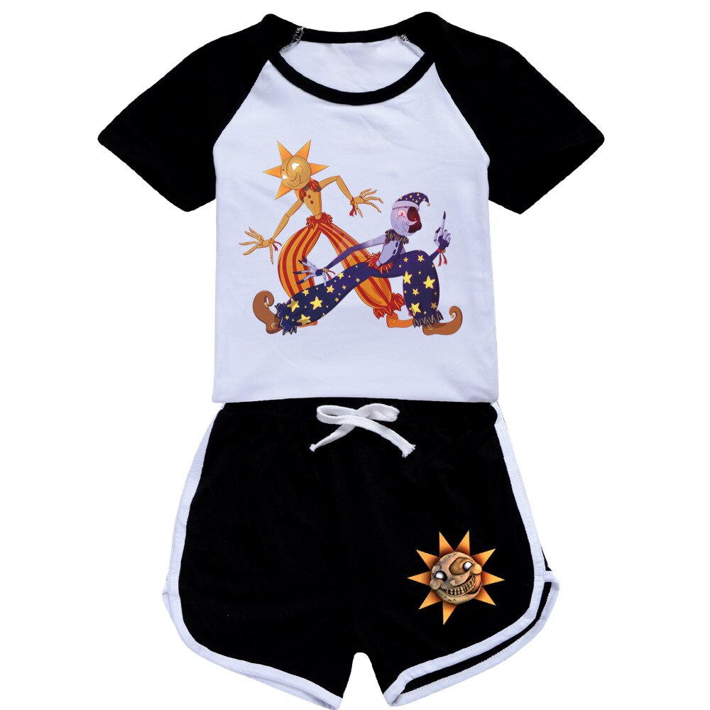 FNAF Sundrop Ƶ Ƽ Ʈ 40% ù °  30%  °  Fnaf Moondrop Tshirt + Pants